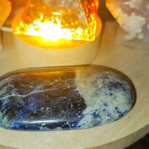 Sodalite palmstone